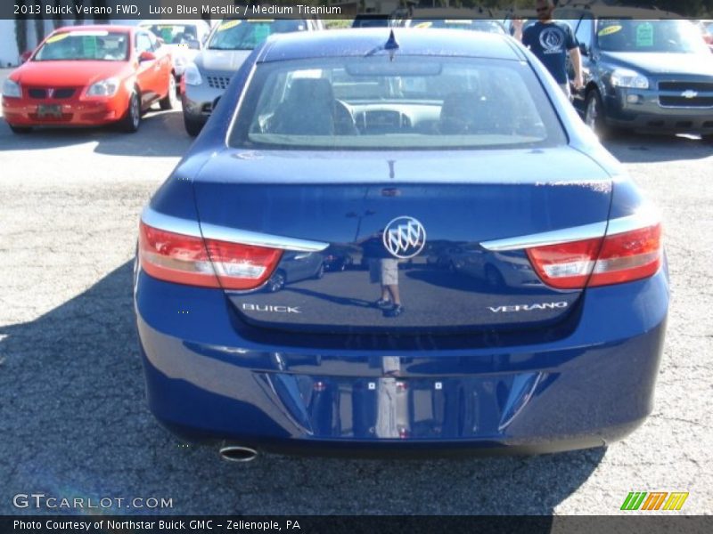 Luxo Blue Metallic / Medium Titanium 2013 Buick Verano FWD