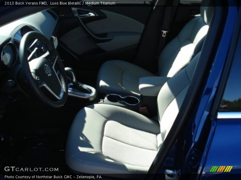 Luxo Blue Metallic / Medium Titanium 2013 Buick Verano FWD