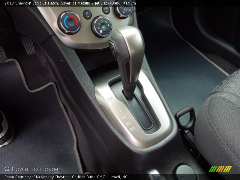  2013 Sonic LT Hatch 6 Speed Automatic Shifter
