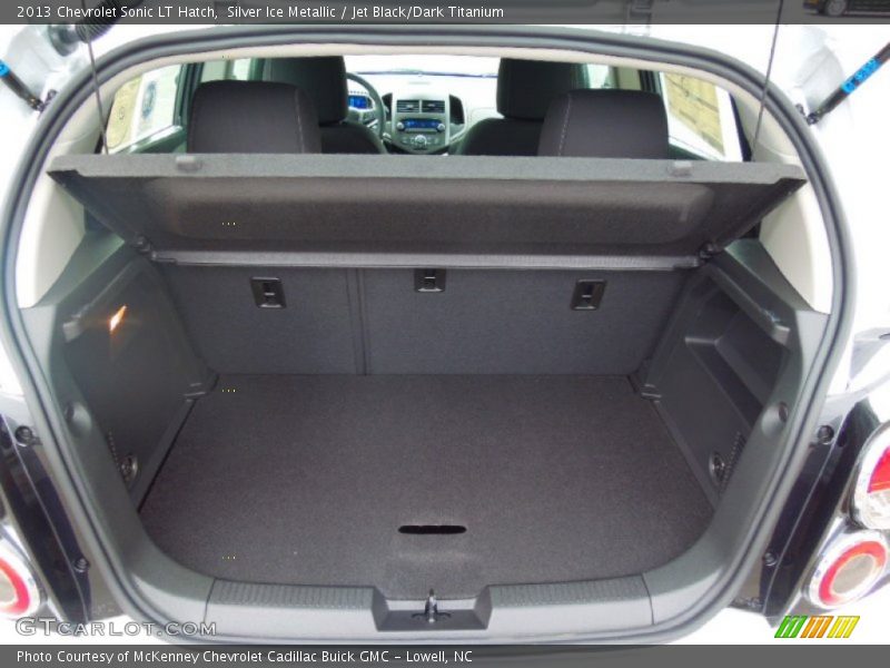 Silver Ice Metallic / Jet Black/Dark Titanium 2013 Chevrolet Sonic LT Hatch