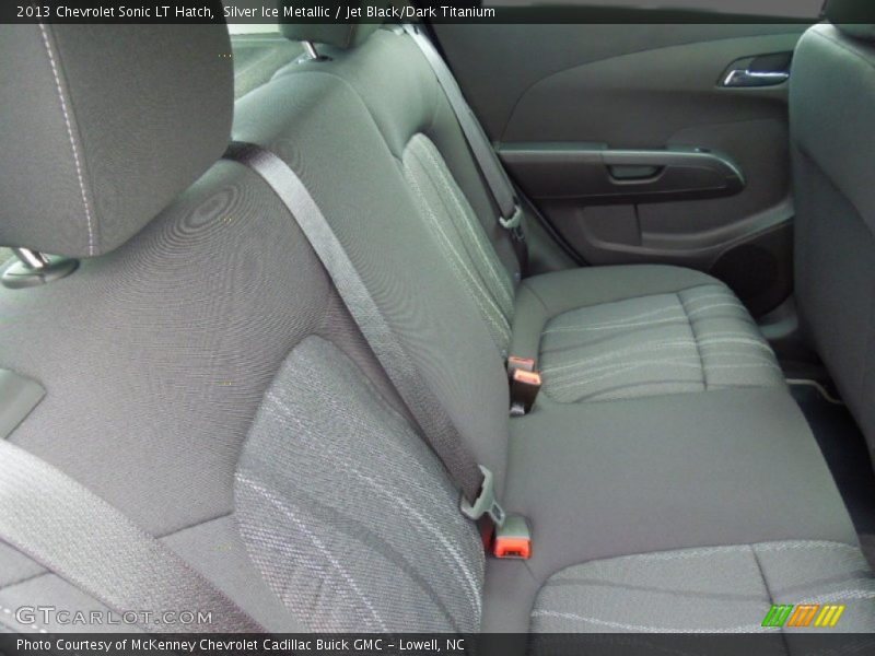Silver Ice Metallic / Jet Black/Dark Titanium 2013 Chevrolet Sonic LT Hatch