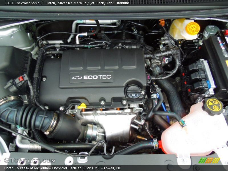  2013 Sonic LT Hatch Engine - 1.4 Liter DI Turbocharged DOHC 16-Valve 4 Cylinder
