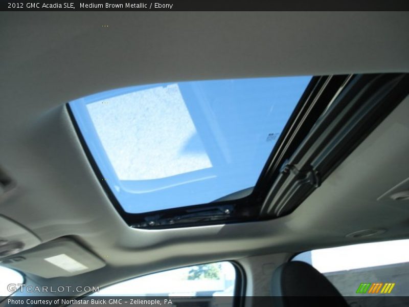 Medium Brown Metallic / Ebony 2012 GMC Acadia SLE