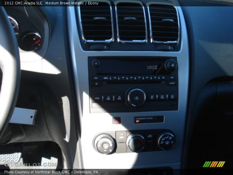 Medium Brown Metallic / Ebony 2012 GMC Acadia SLE