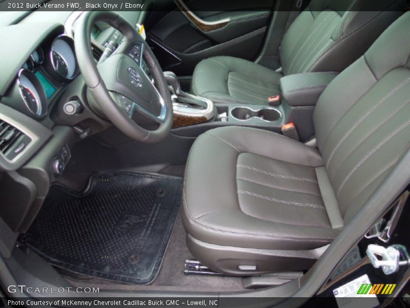 Black Onyx / Ebony 2012 Buick Verano FWD