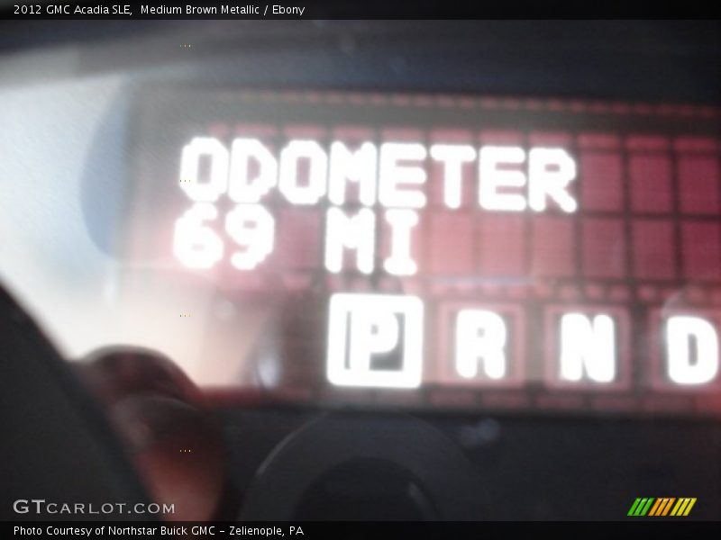 Medium Brown Metallic / Ebony 2012 GMC Acadia SLE