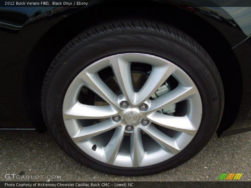 Black Onyx / Ebony 2012 Buick Verano FWD