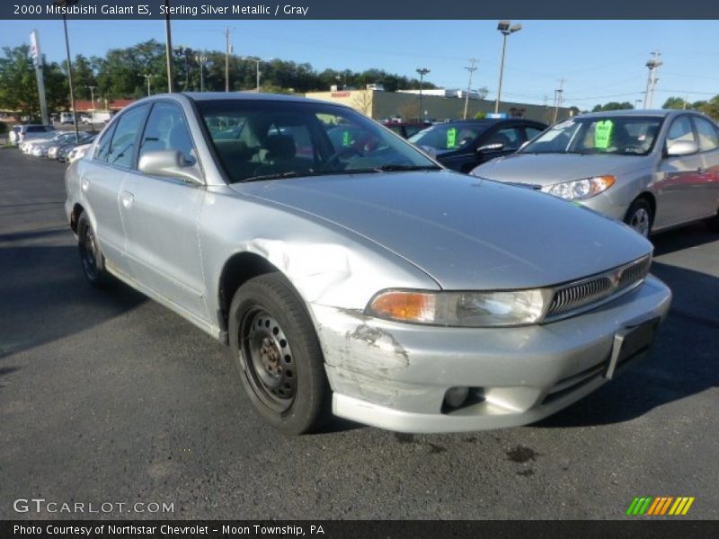 Sterling Silver Metallic / Gray 2000 Mitsubishi Galant ES