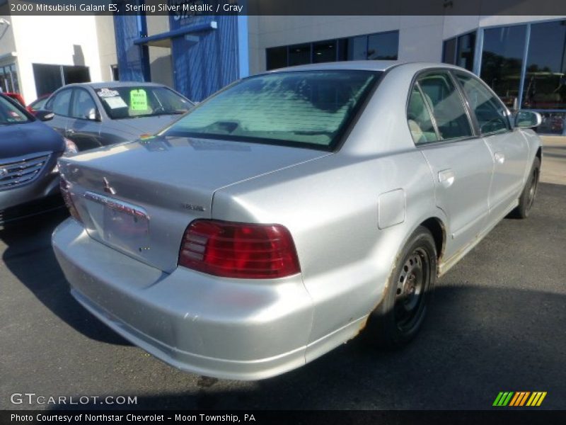 Sterling Silver Metallic / Gray 2000 Mitsubishi Galant ES
