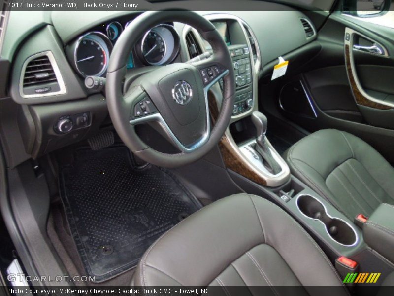 Black Onyx / Ebony 2012 Buick Verano FWD