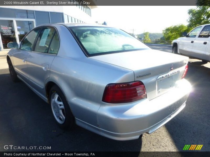 Sterling Silver Metallic / Gray 2000 Mitsubishi Galant ES