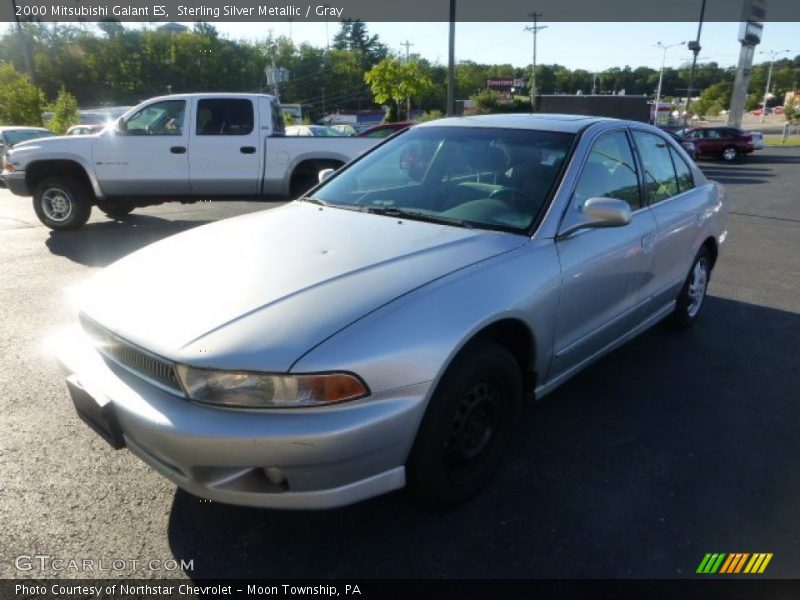 Sterling Silver Metallic / Gray 2000 Mitsubishi Galant ES