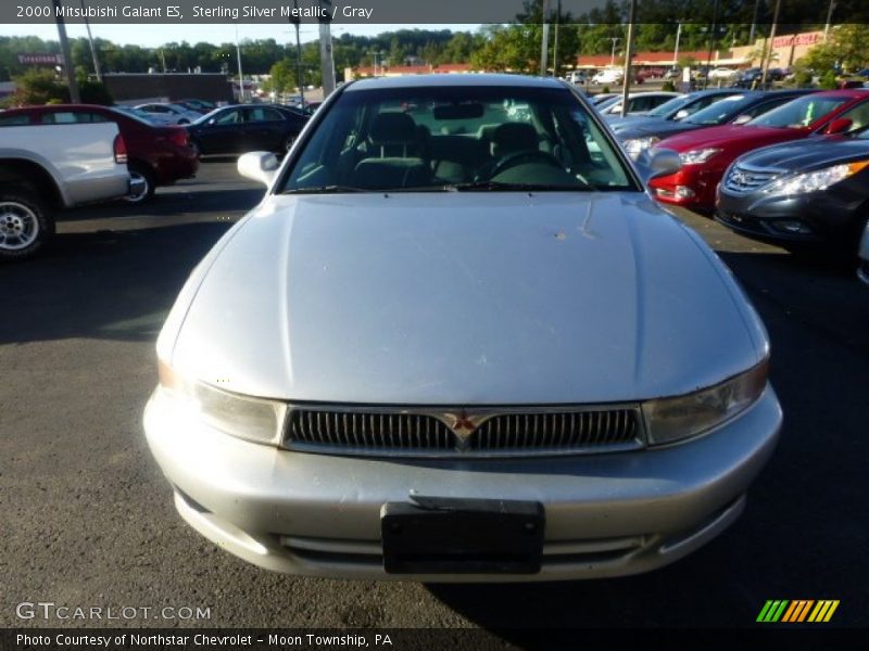 Sterling Silver Metallic / Gray 2000 Mitsubishi Galant ES