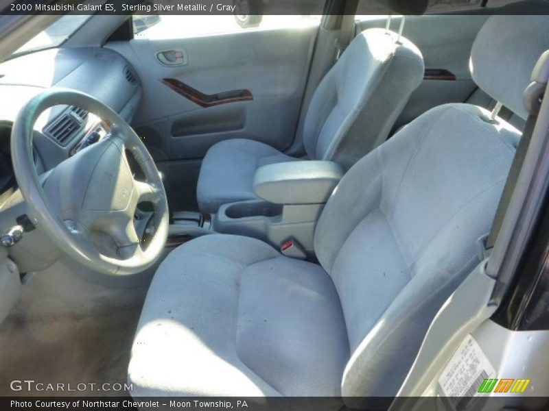 Sterling Silver Metallic / Gray 2000 Mitsubishi Galant ES