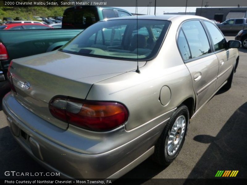 Sandrift Metallic / Neutral 2000 Chevrolet Malibu Sedan