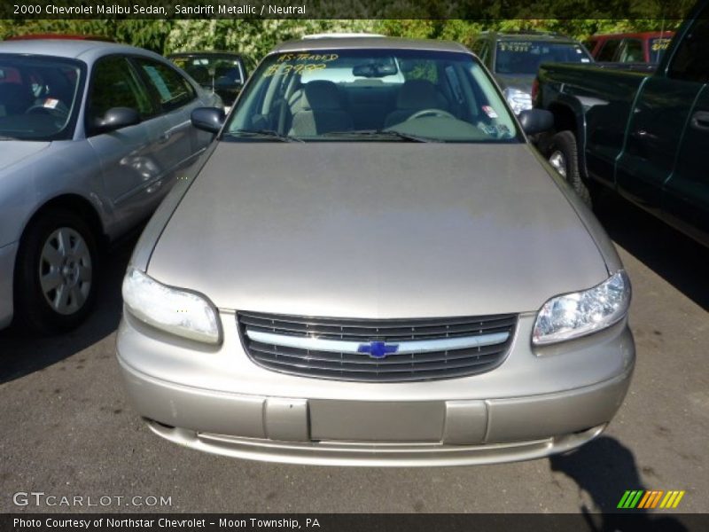 Sandrift Metallic / Neutral 2000 Chevrolet Malibu Sedan