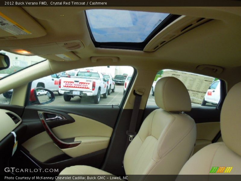 Crystal Red Tintcoat / Cashmere 2012 Buick Verano FWD