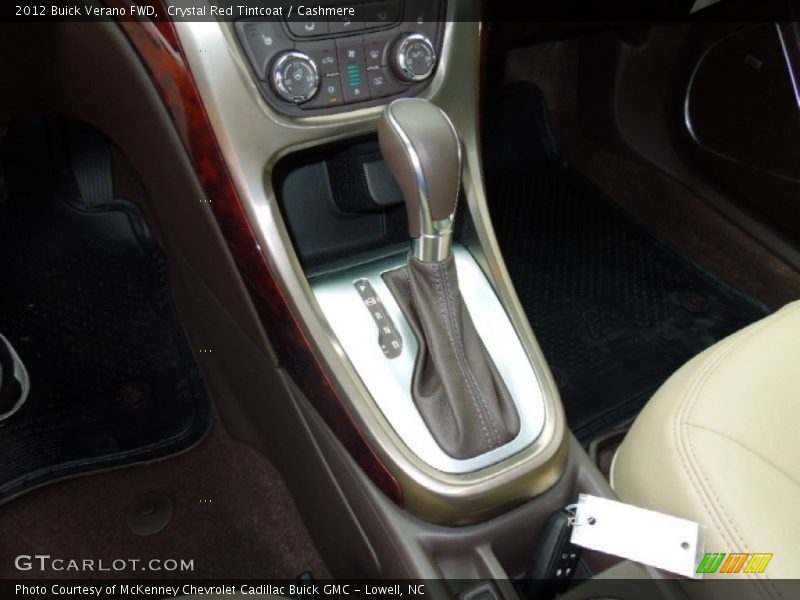 Crystal Red Tintcoat / Cashmere 2012 Buick Verano FWD