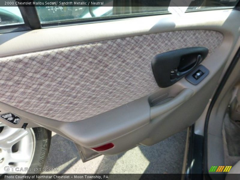 Sandrift Metallic / Neutral 2000 Chevrolet Malibu Sedan