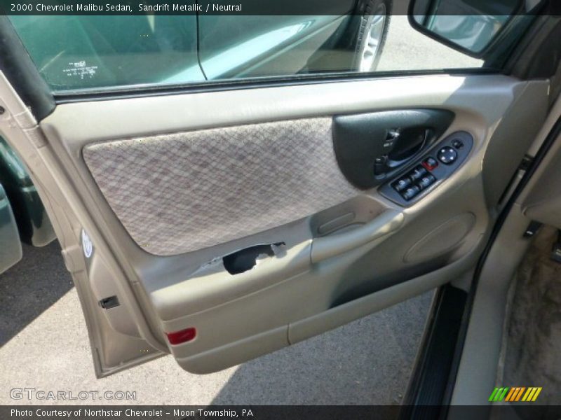 Sandrift Metallic / Neutral 2000 Chevrolet Malibu Sedan