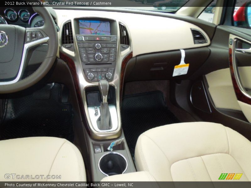 Crystal Red Tintcoat / Cashmere 2012 Buick Verano FWD