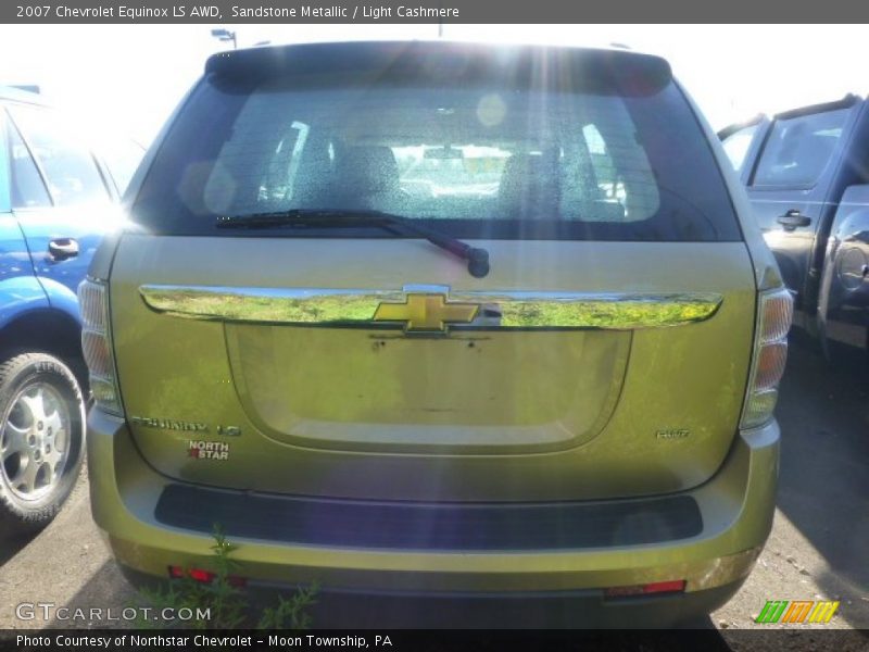 Sandstone Metallic / Light Cashmere 2007 Chevrolet Equinox LS AWD