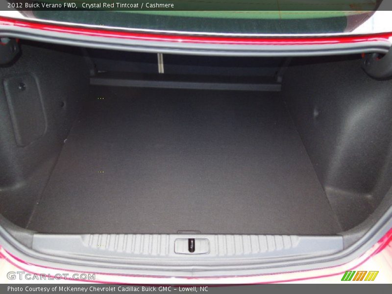 Crystal Red Tintcoat / Cashmere 2012 Buick Verano FWD
