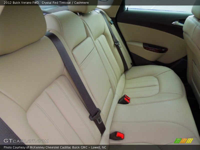 Crystal Red Tintcoat / Cashmere 2012 Buick Verano FWD