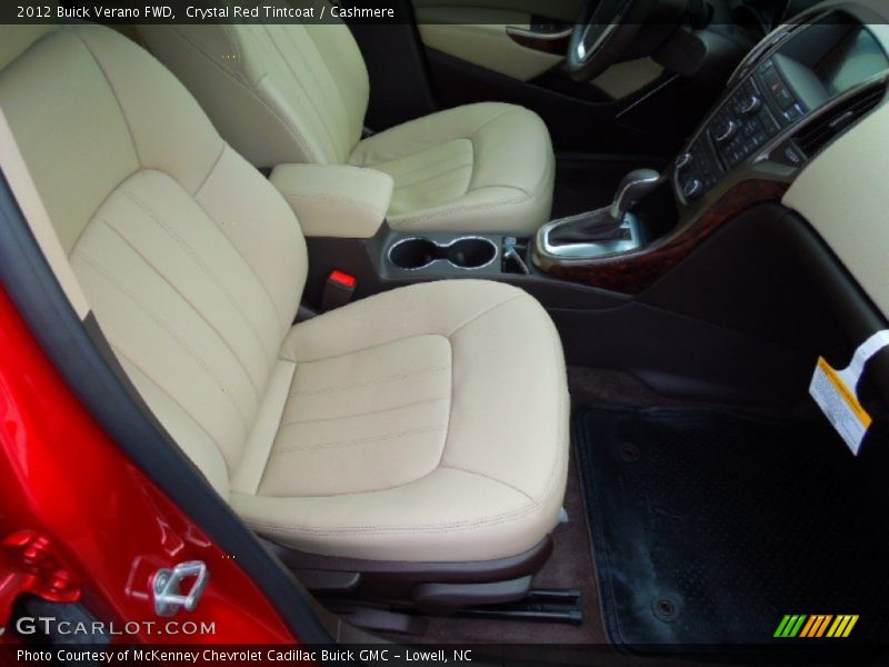 Crystal Red Tintcoat / Cashmere 2012 Buick Verano FWD
