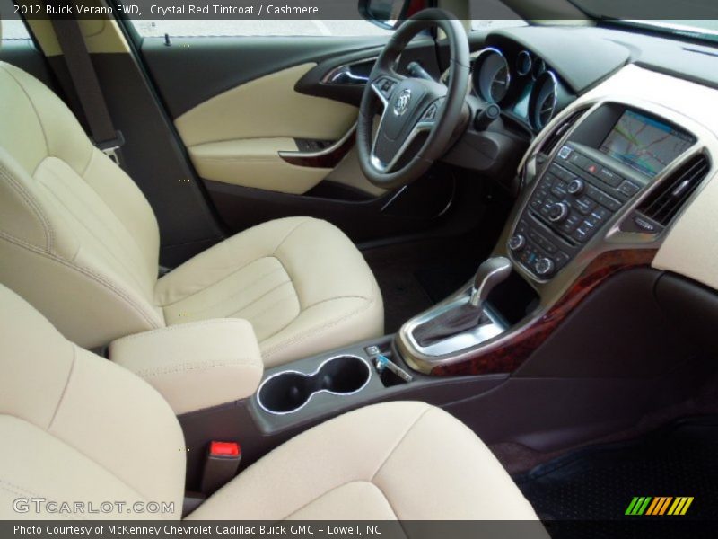Crystal Red Tintcoat / Cashmere 2012 Buick Verano FWD
