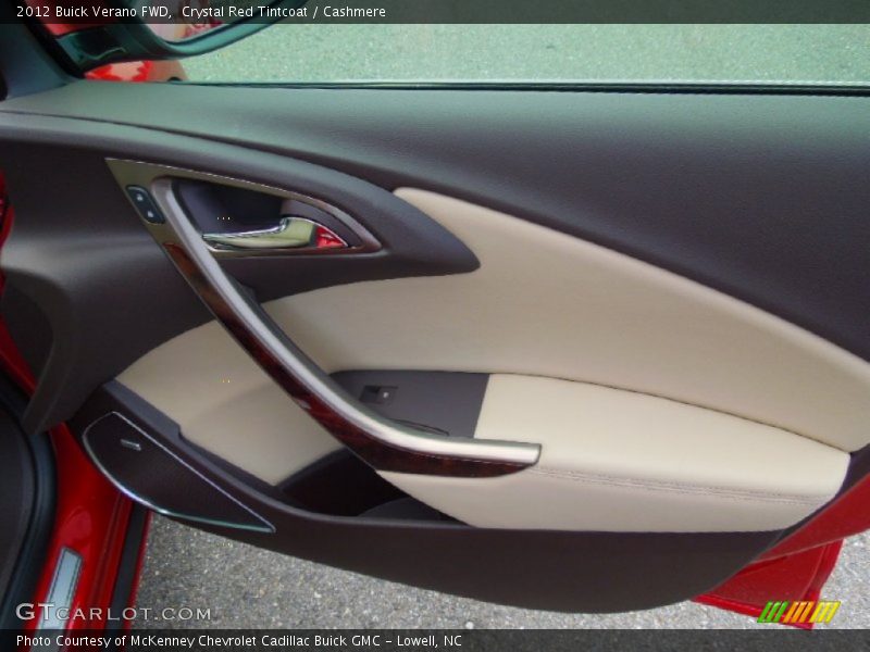 Crystal Red Tintcoat / Cashmere 2012 Buick Verano FWD