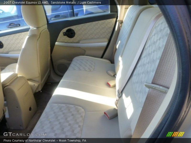 Sandstone Metallic / Light Cashmere 2007 Chevrolet Equinox LS AWD