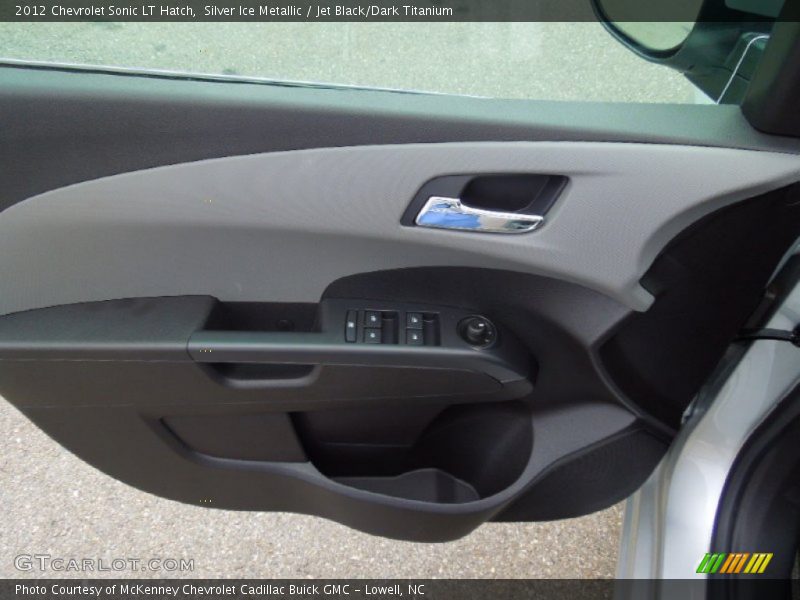 Silver Ice Metallic / Jet Black/Dark Titanium 2012 Chevrolet Sonic LT Hatch