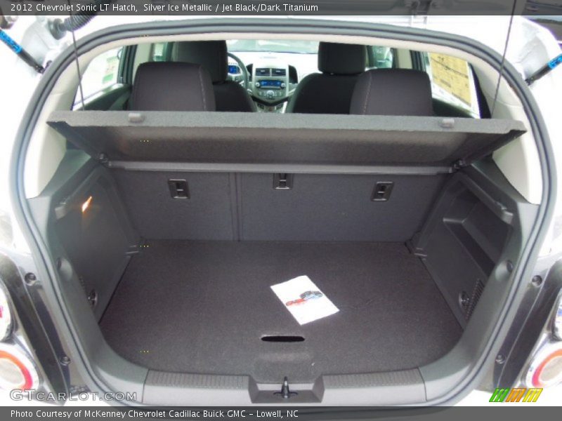 Silver Ice Metallic / Jet Black/Dark Titanium 2012 Chevrolet Sonic LT Hatch