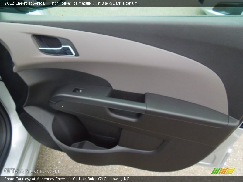 Silver Ice Metallic / Jet Black/Dark Titanium 2012 Chevrolet Sonic LT Hatch