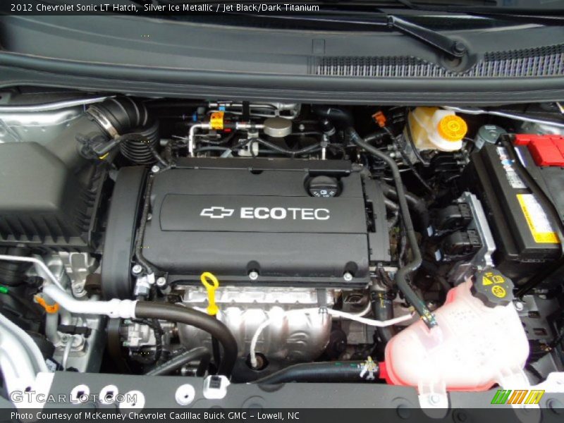 Silver Ice Metallic / Jet Black/Dark Titanium 2012 Chevrolet Sonic LT Hatch