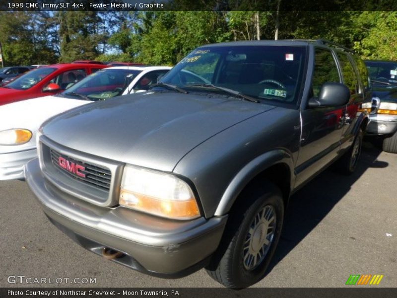 Pewter Metallic / Graphite 1998 GMC Jimmy SLT 4x4