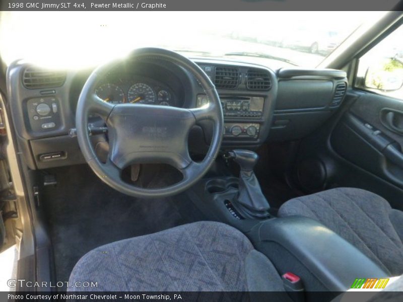 Pewter Metallic / Graphite 1998 GMC Jimmy SLT 4x4