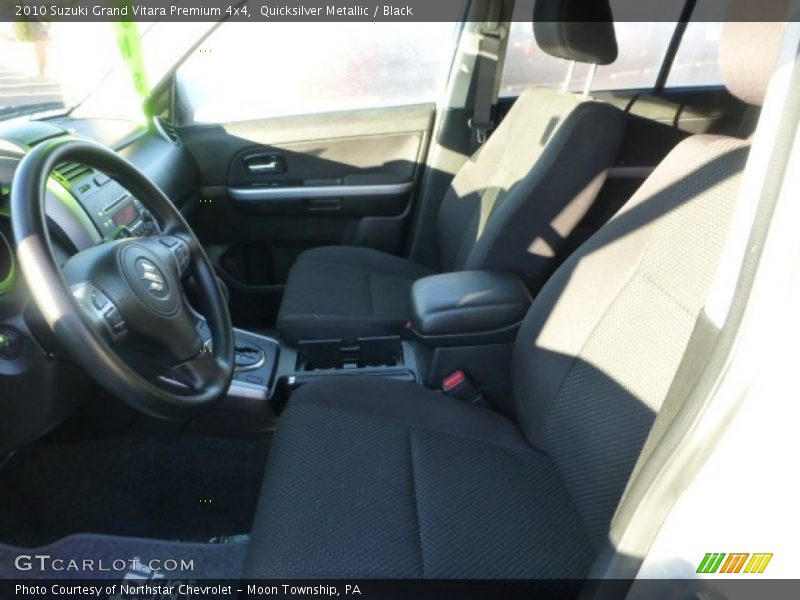 Quicksilver Metallic / Black 2010 Suzuki Grand Vitara Premium 4x4