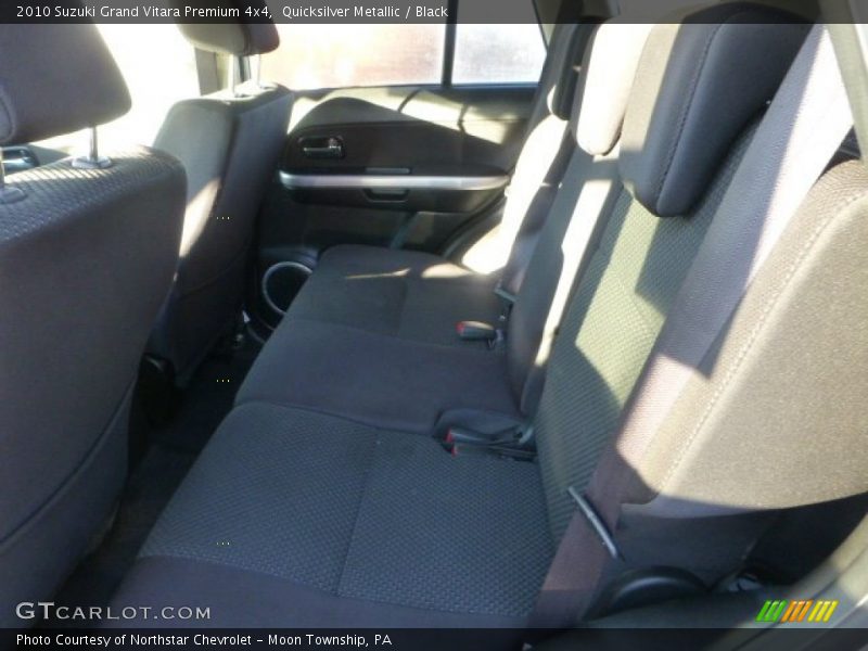 Quicksilver Metallic / Black 2010 Suzuki Grand Vitara Premium 4x4