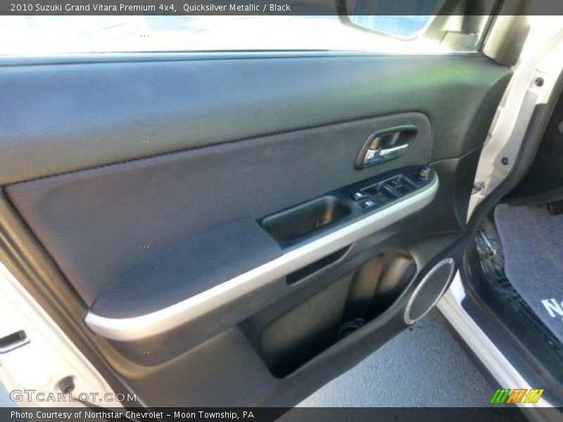 Quicksilver Metallic / Black 2010 Suzuki Grand Vitara Premium 4x4