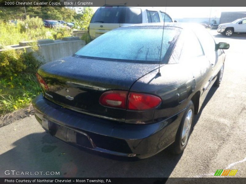 Black / Graphite 2000 Chevrolet Cavalier Coupe