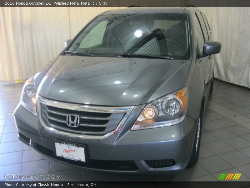 Polished Metal Metallic / Gray 2010 Honda Odyssey EX