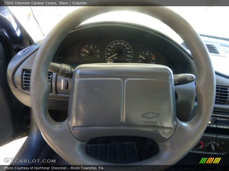 Black / Graphite 2000 Chevrolet Cavalier Coupe