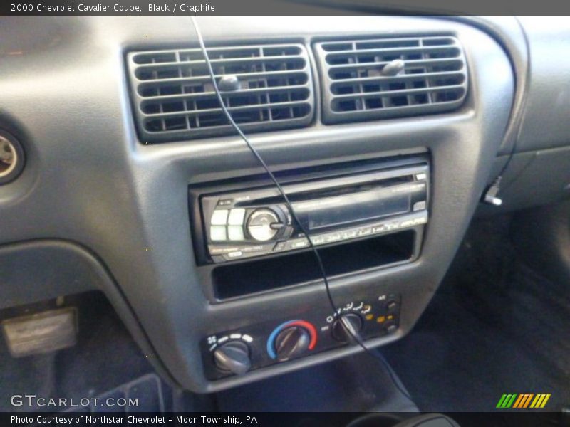 Black / Graphite 2000 Chevrolet Cavalier Coupe
