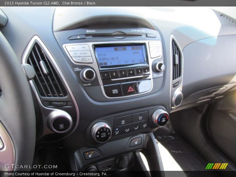 Chai Bronze / Black 2013 Hyundai Tucson GLS AWD