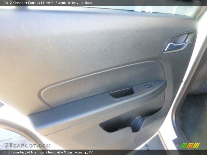 Summit White / Jet Black 2012 Chevrolet Equinox LT AWD