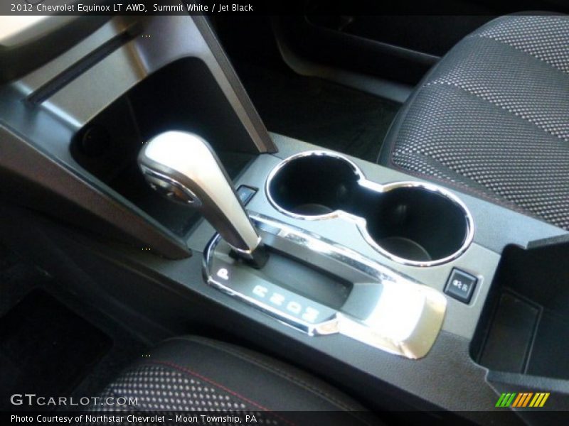 Summit White / Jet Black 2012 Chevrolet Equinox LT AWD