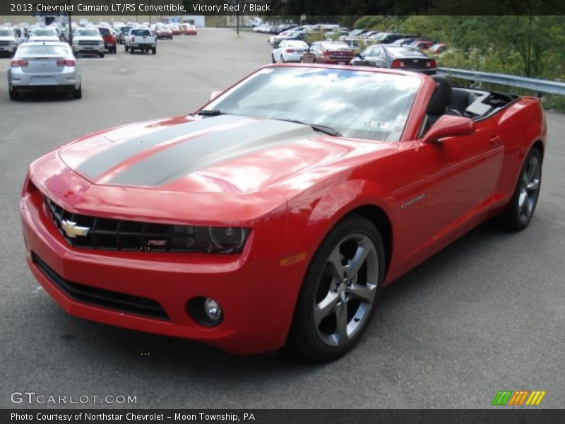Victory Red / Black 2013 Chevrolet Camaro LT/RS Convertible