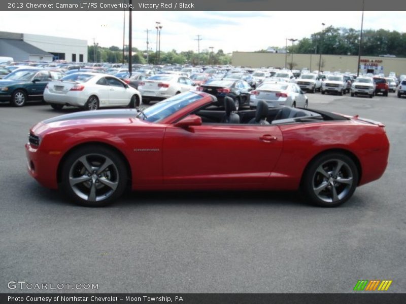 Victory Red / Black 2013 Chevrolet Camaro LT/RS Convertible